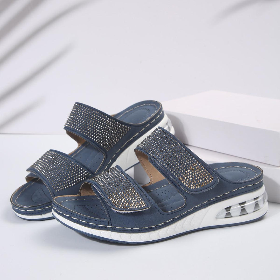 Wedges Sandals Summer Casual Non-slip Beach Shoes-shoe-Bennys Beauty World