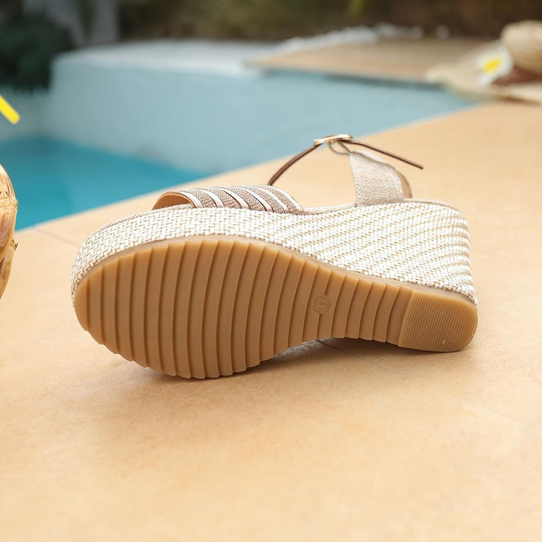 Women'S Fashion Sandals | Thick Platform, Woven Wedge
