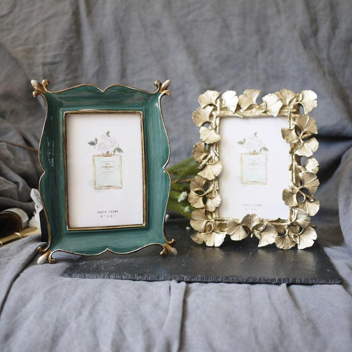 Nordic Resin Photo Frame Desktop Decoration