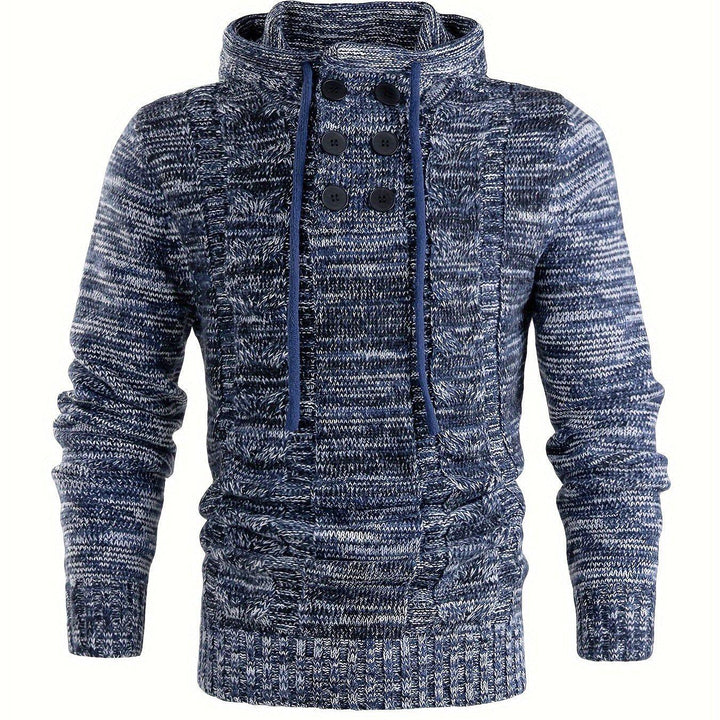 Knitted Sweater Hoodies For Men-Bennys Beauty World