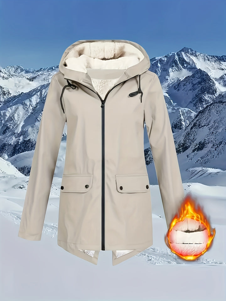 Luxuriously Plush Lined, Zip Up, Ultra-Warm Winter Wear-Sweater-Bennys Beauty World