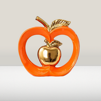 Ceramic Apple Art Crafts-Ornaments-Arlik interiors