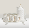 Ceramic coffee cup and jug set-Mug-Arlik interiors