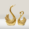 Desktop Decor Figurine in a Golden Color-Ornaments-Arlik interiors