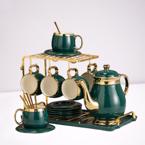 Ceramic Coffee Tea Set-Mug-Arlik interiors