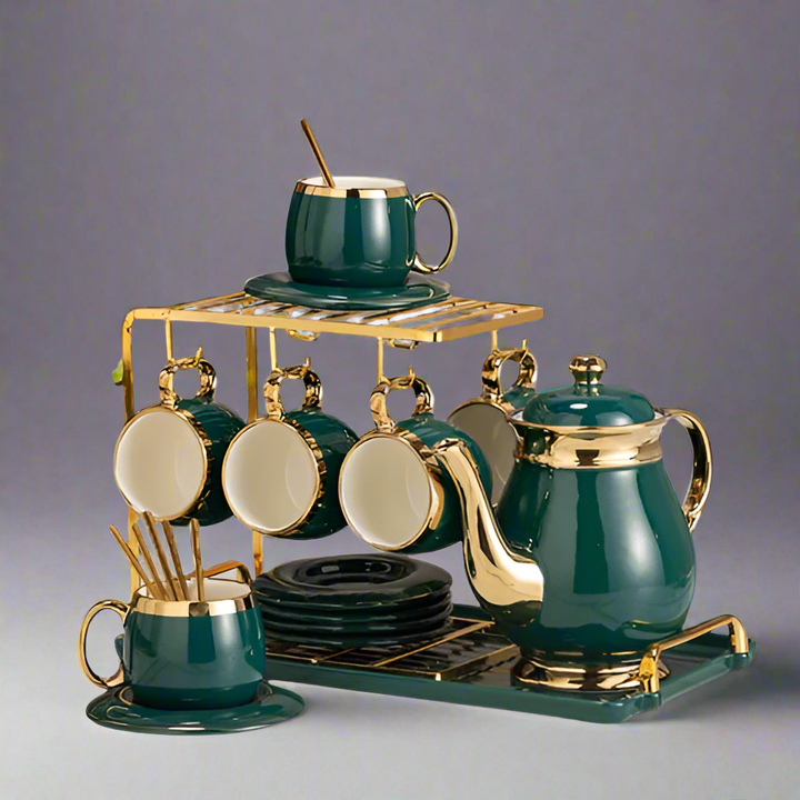 Ceramic Coffee Tea Set-Mug-Arlik interiors