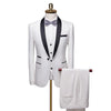Men 3 Pieces Suit Set Men Wedding Suits-Suit-Bennys Beauty World
