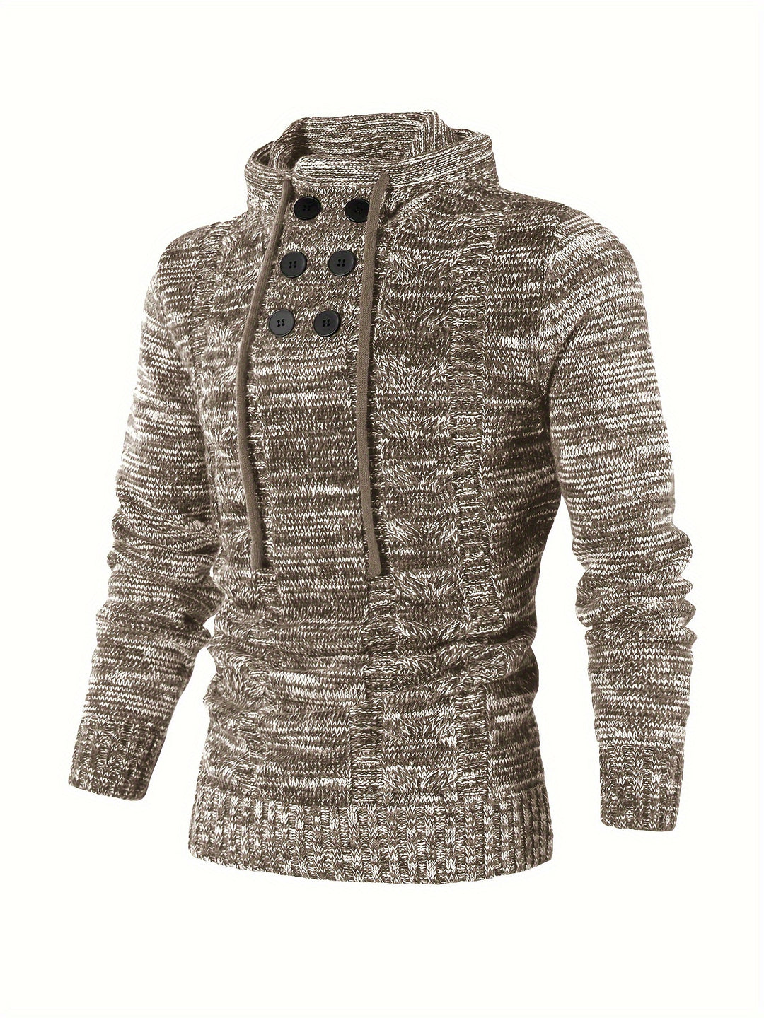 Knitted Sweater Hoodies For Men-Bennys Beauty World