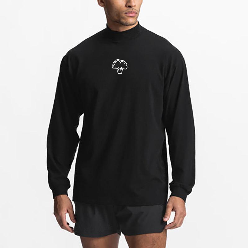 Muscle Fitness Long Sleeve Sweat T-Shirt-Shirts-Bennys Beauty World