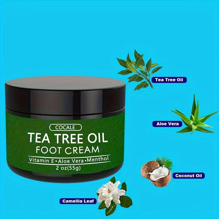 Tea Tree Oil Foot Cream-Bennys Beauty World