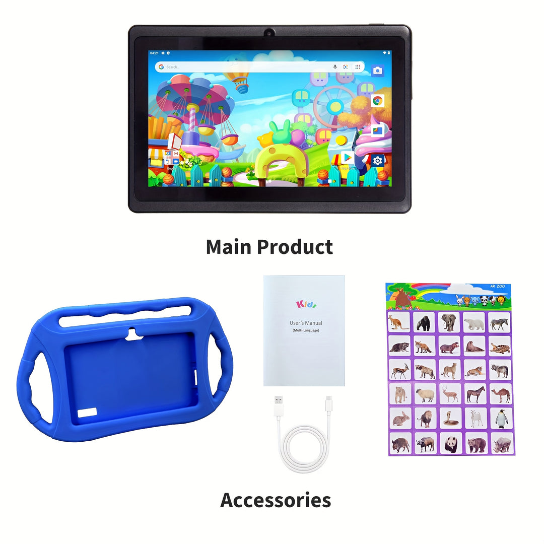 Veidoo, 7-Inch Tablet for Children, Featuring 2GB of RAM