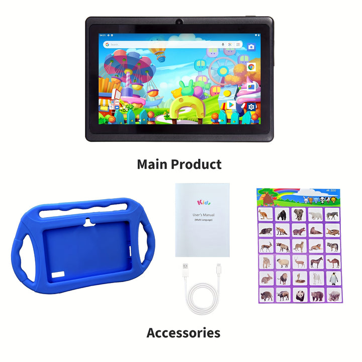 Veidoo, 7-Inch Tablet for Children, Featuring 2GB of RAM