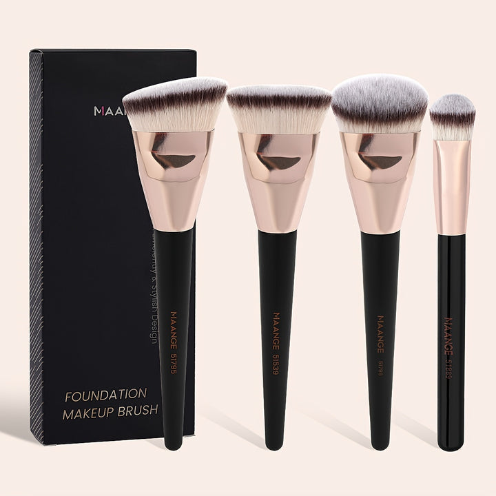 MAANGE 4-pack Foundation Brush, Concealer Brush