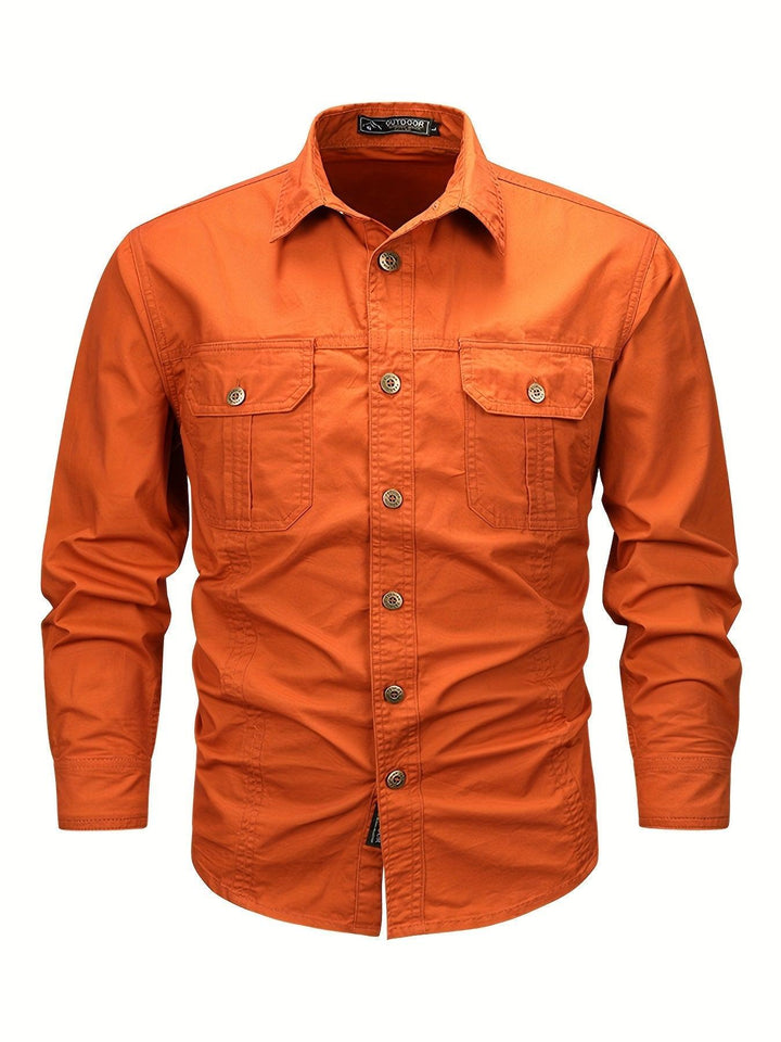 Men's Lightweight Long-Sleeve Work Shirt