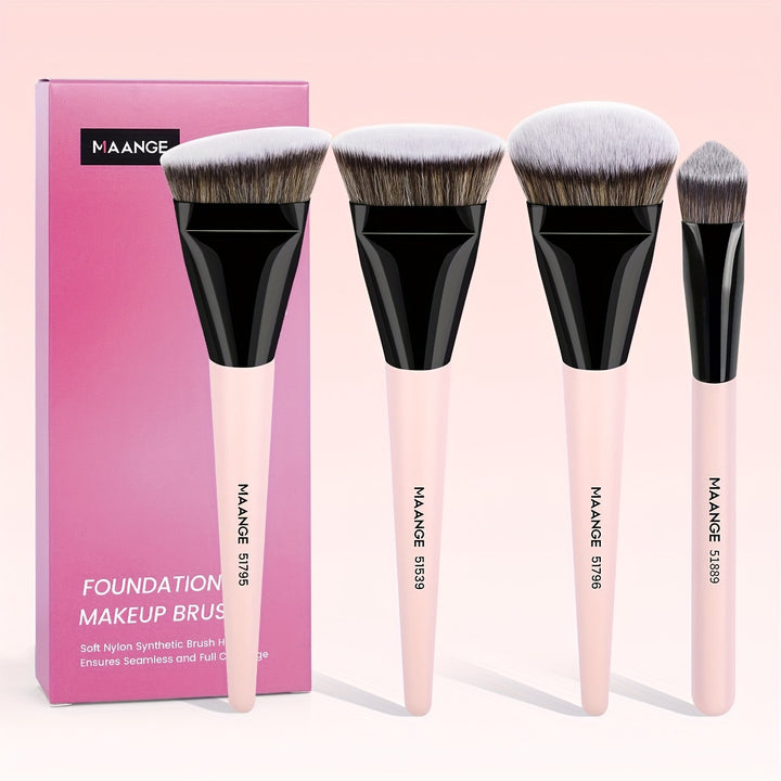 MAANGE 4-pack Foundation Brush, Concealer Brush