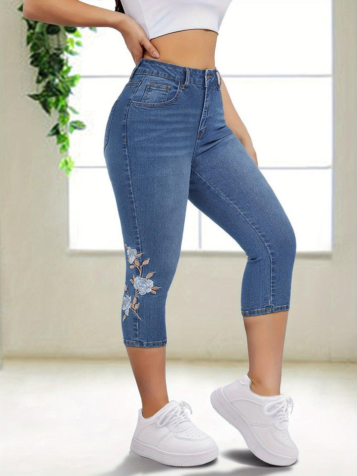 Women's High-Stretch Skinny Jeans 8-Pants-Pant-Bennys Beauty World