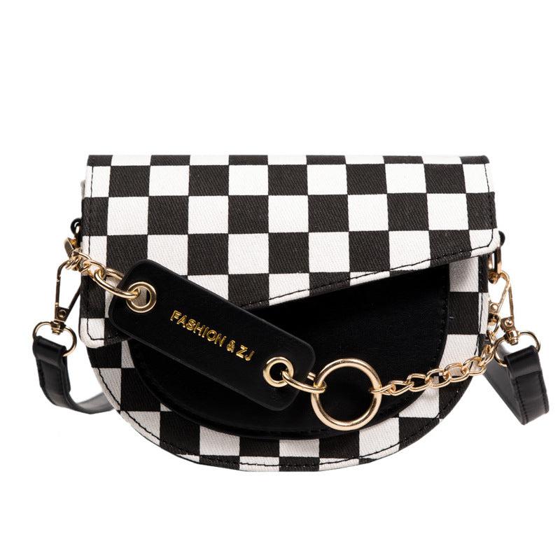 Houndstooth Personality Daily Commuter Female Bag