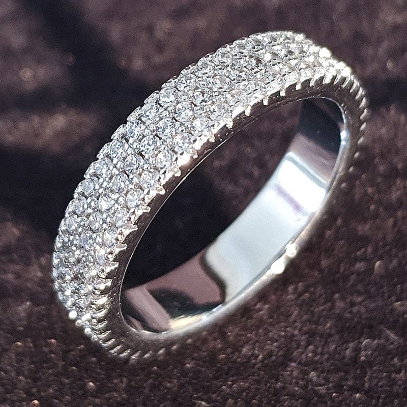 luxury 925 sterling silver wedding band eternity ring for women BENNYS 