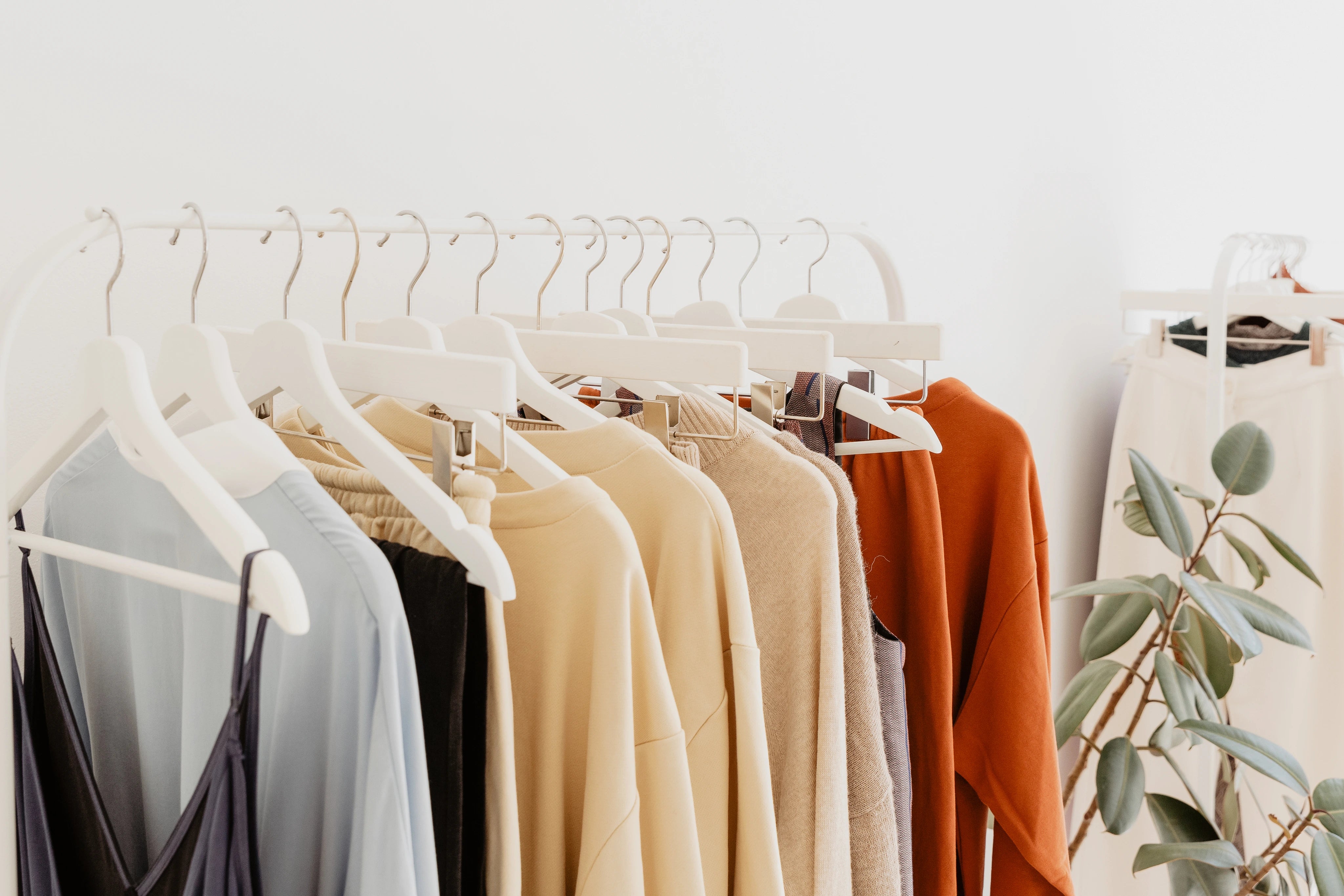 minimalist-retail-clothing-display-Bennys Beauty World