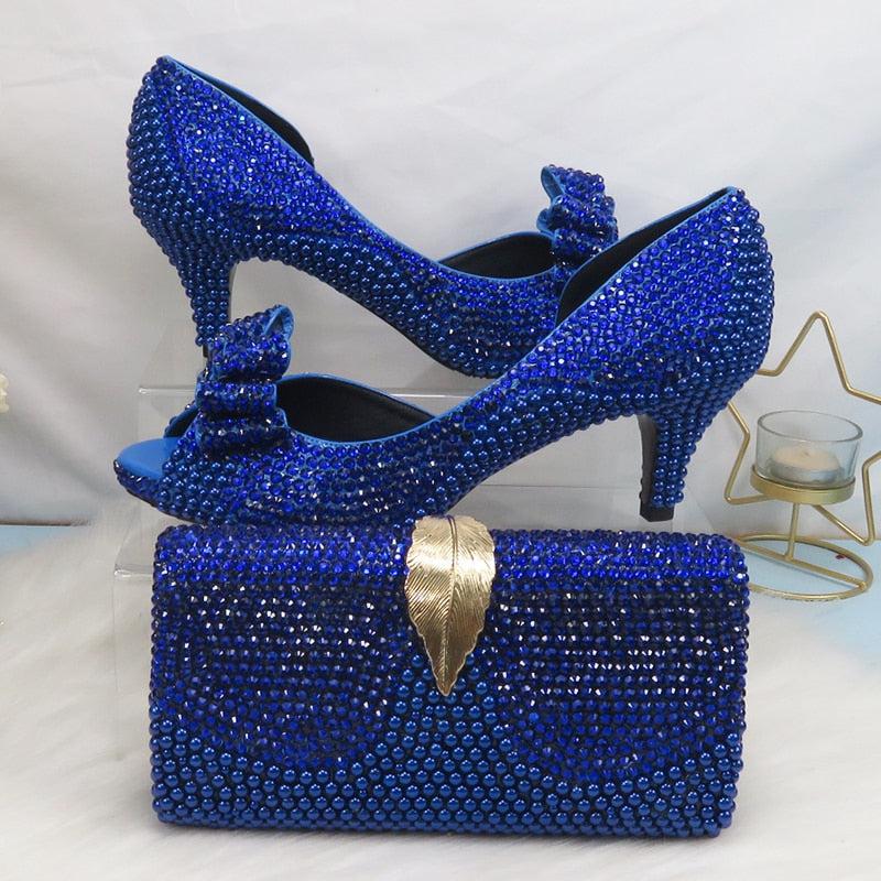 Women's Wedding Shoes With Matching Bags-Bag-Bennys Beauty World