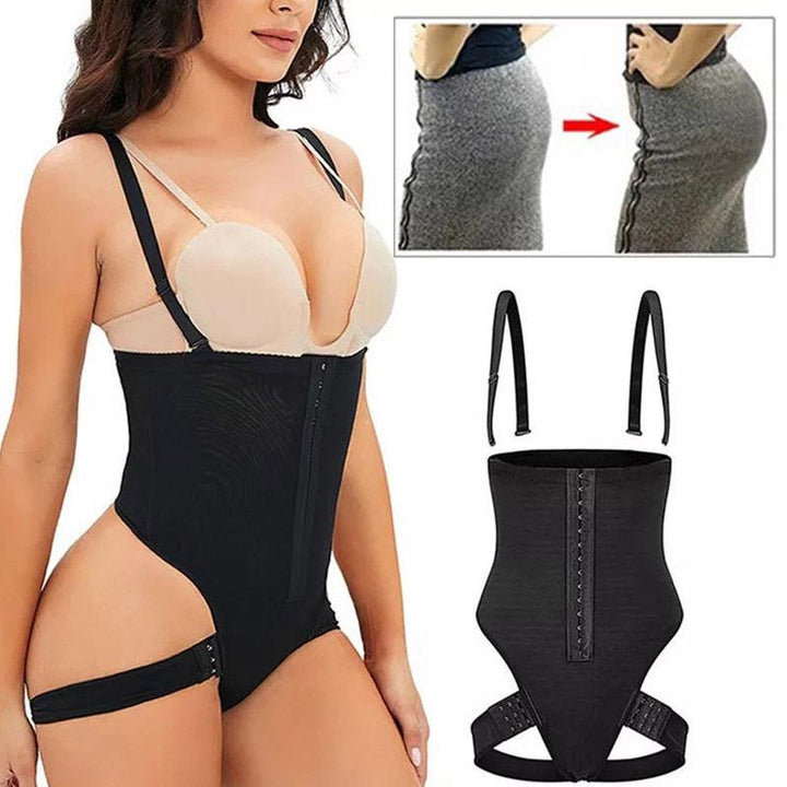 Plus Size High Waist Butt lifter Tummy Control Shapewear-Shapewear-Bennys Beauty World