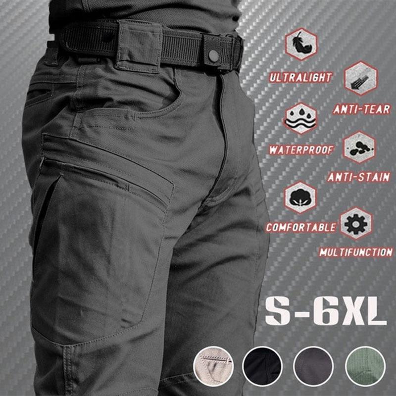 Waterproof Tactical Cargo Pants Men's Breathable Summer Casual Pants-pants-Bennys Beauty World