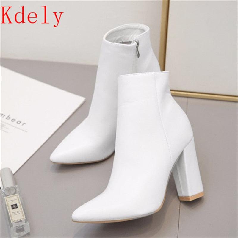 Women's High Heel Boots-Shoes-Bennys Beauty World