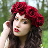 Fashion Bohemia Bride Flower Crown Hair Band-hair accessories-Bennys Beauty World