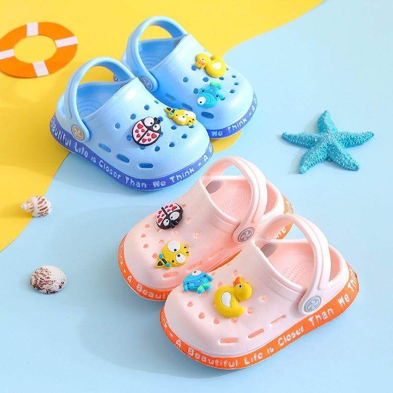 Slippers for Boy Girl Rainbow Shoes Summer Toddler Outdoor Slippers BENNYS 